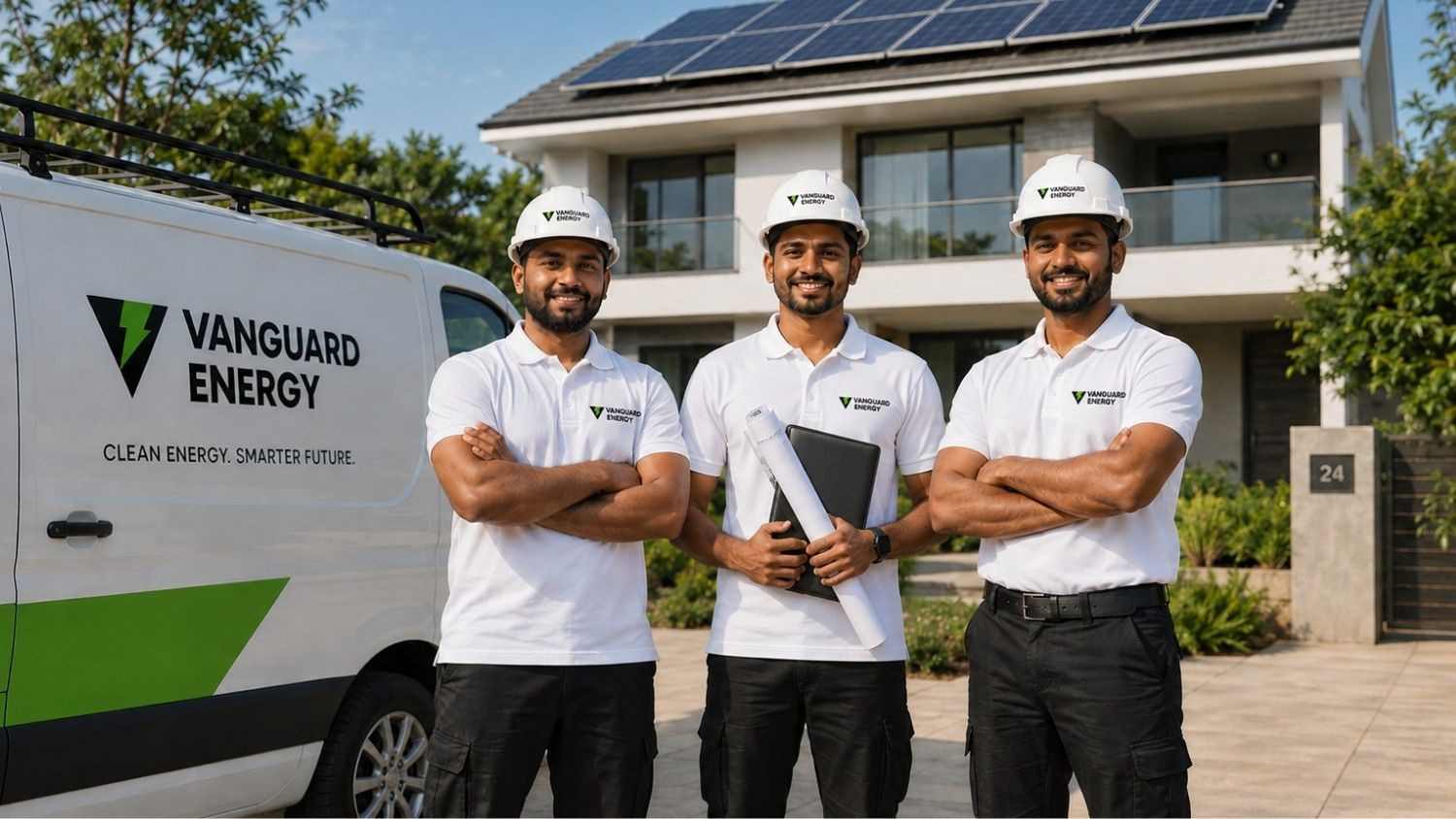 Vanguard Solar Installation in Karnataka